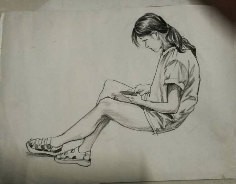 速寫作品