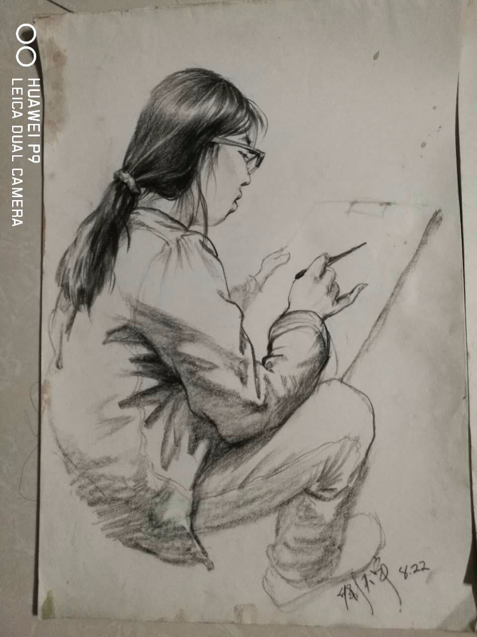 速寫作品