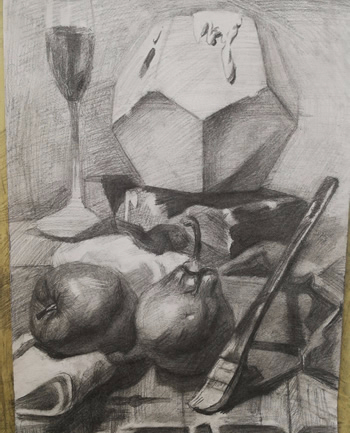 靜物素描