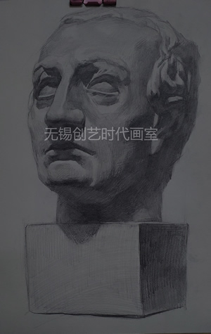 石膏頭像